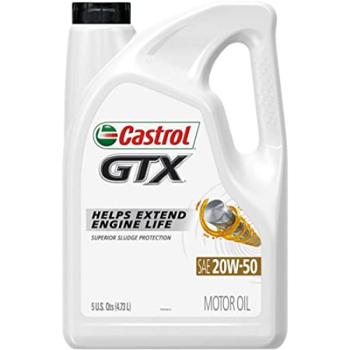 Garrafa Castrol GTX 20W-50 5L - Repuestos y Lubricantes Vicent's