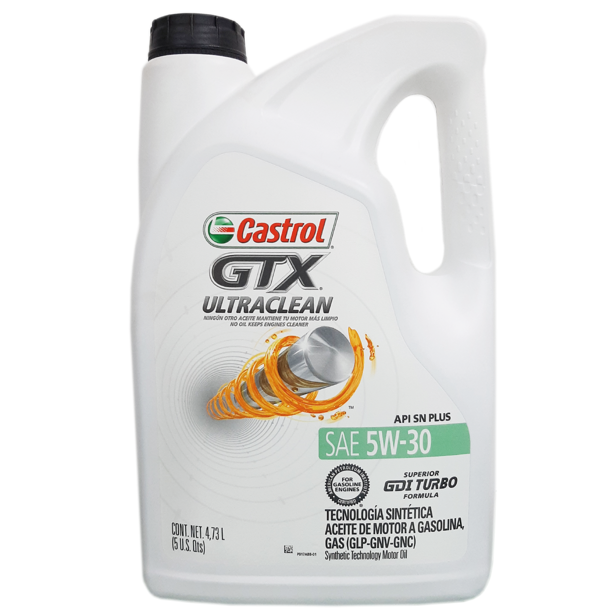 Garrafa Castrol GTX 5W-30 ULTRACLEAN - Repuestos y Lubricantes Vicent's