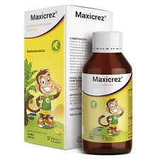 MAXICREZ (Vitaminas Esenciales con Zinc) jarabe 120ml - FARMACIA NUEVO MILENIO