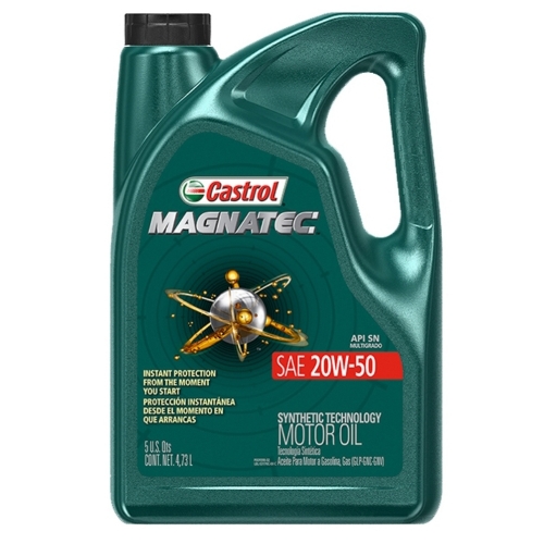 Garrafa Castrol Magnatec 20W-50 Synthetic Blend - Repuestos y Lubricantes Vicent's