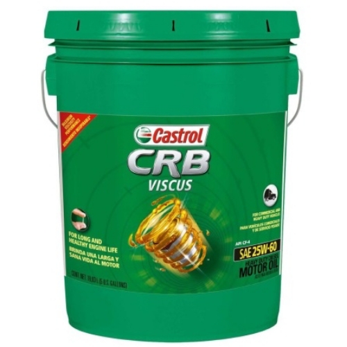 Cubeta 25W-60 Castrol CRB Viscus (API CF-4) - Repuestos y Lubricantes Vicent's