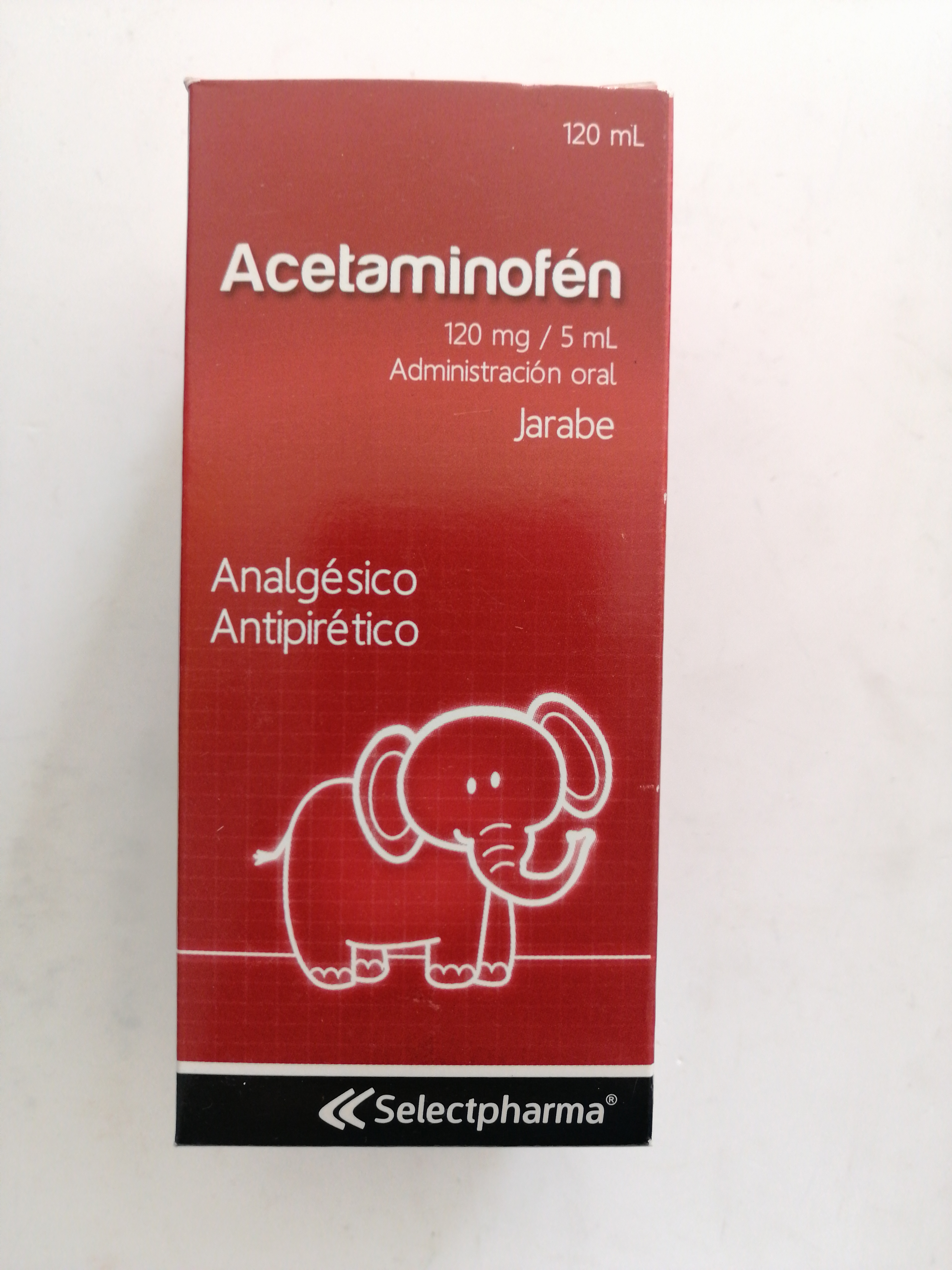 Acetaminofen S jarabe 120ml - Vitalis Rx