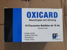 OXICARD (Neurotropas Con Ginseng) *15 Flaconetes Bebibles 15ml - FARMACIA NUEVO MILENIO