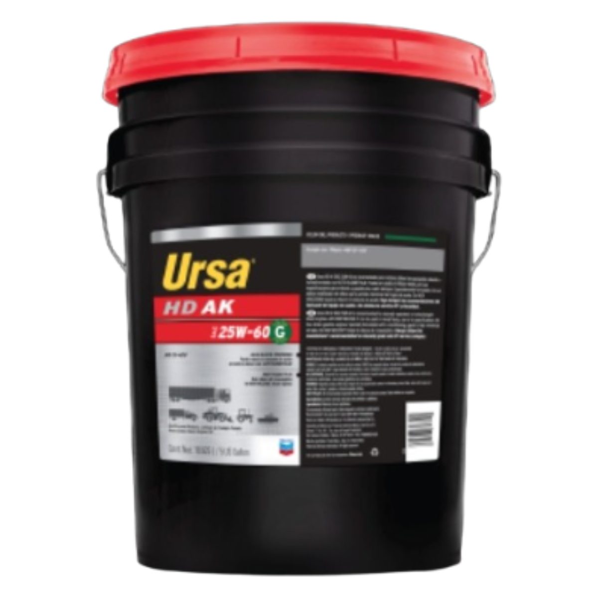 Cubeta 25W-60 Ursa HD AK - Repuestos y Lubricantes Vicent's