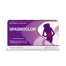 SPASMOCLOR (Bromuro de Clindinio 2.5mg clordiazepoxido HCI 5 mg ) - FARMACIA NUEVO MILENIO