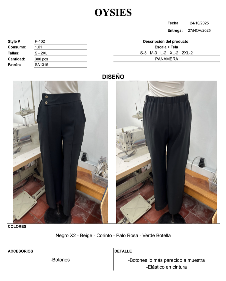 P102 Segunda - Oysies