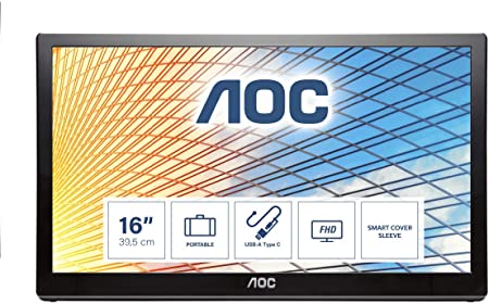 Monitor portable AOC 15.6 pulg - Corporación Hightechnology