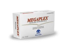 MEGAPLEX  (Mecobalamina/Mecobalamin 1000 mcg) *50 Tabletas - FARMACIA NUEVO MILENIO