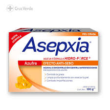 ASEPXIA AZUFRE EFECTO ANTI-SEBO - FARMACIA NUEVO MILENIO