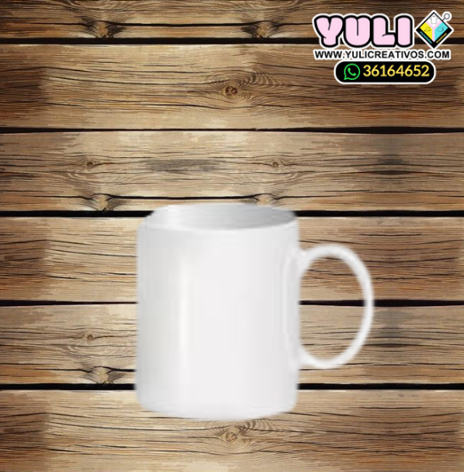 TAZA BLANCA PARA SUBLIMAR - Yuli Variedades Creativas