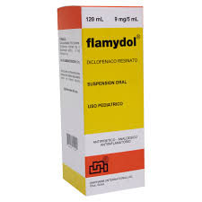 FLAMYDOL (Diclofenaco Resinato) Suspensión Uso Pediatrico - FARMACIA NUEVO MILENIO