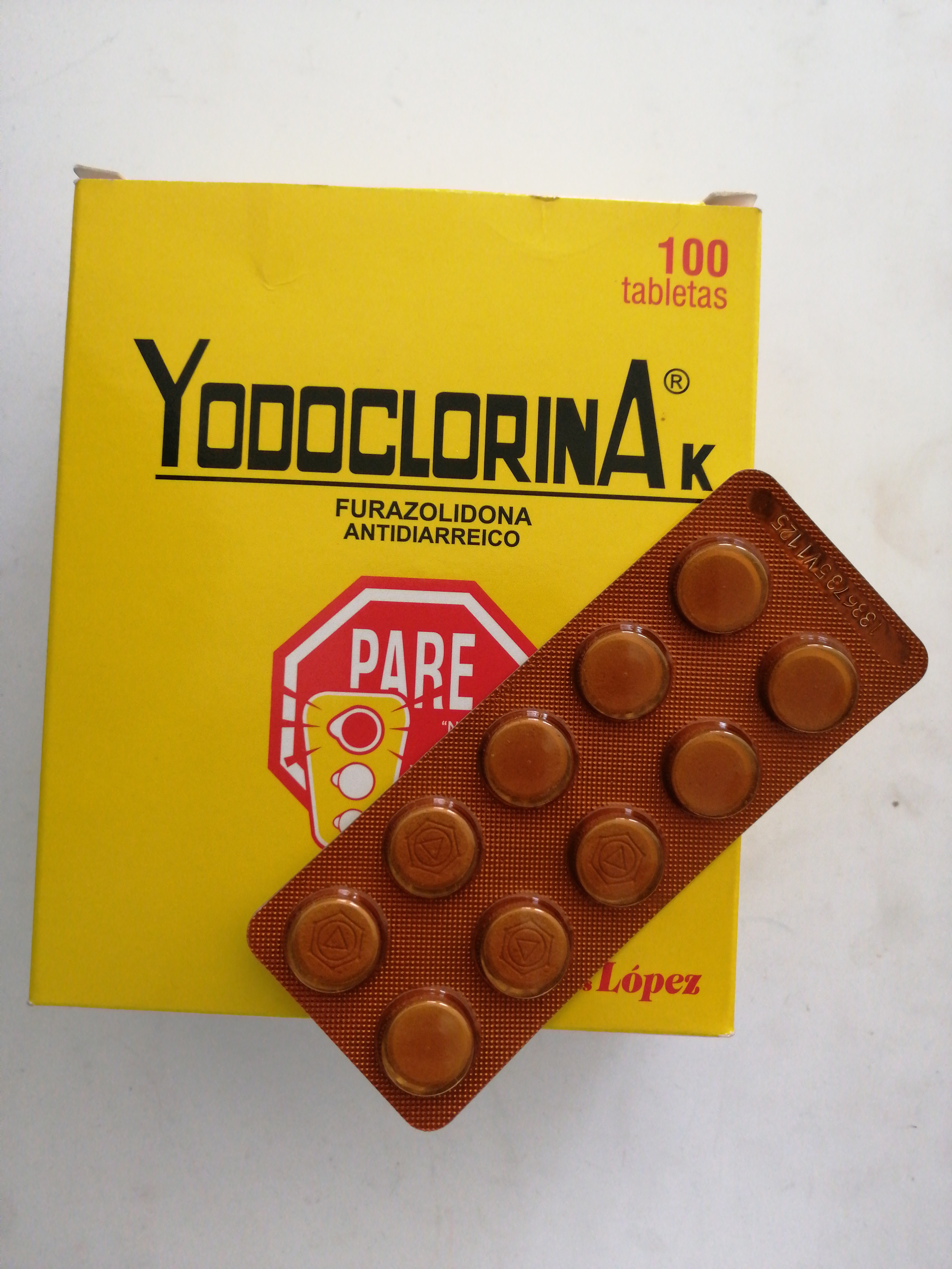 Yodoclorina K (Furazolidona) - Vitalis Rx
