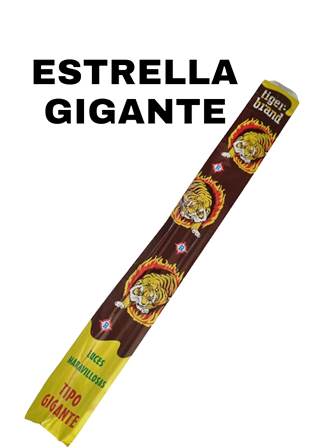 ESTRELLA TIGRE GIGANTE - PIROTECNIA EL KAIMAN
