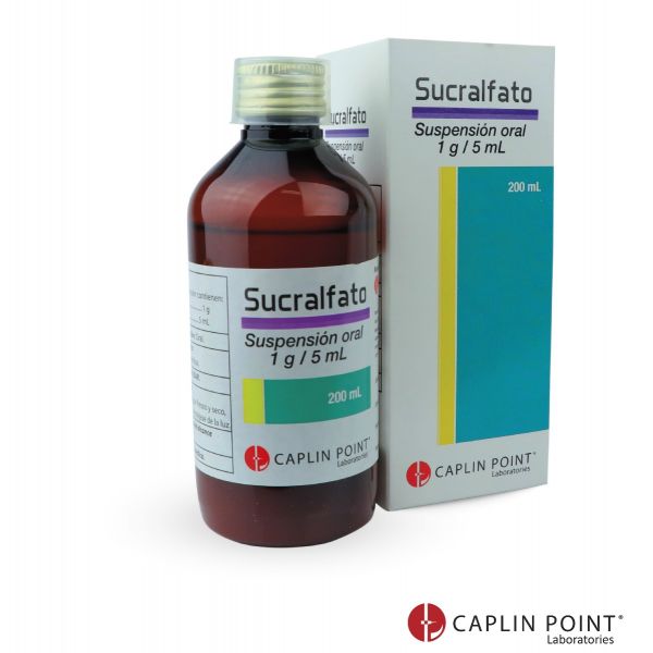 SUCRALFATO SUSPENCIÒN ORAL 1G/5ML *FRASCO CON 200ML - FARMACIA NUEVO MILENIO