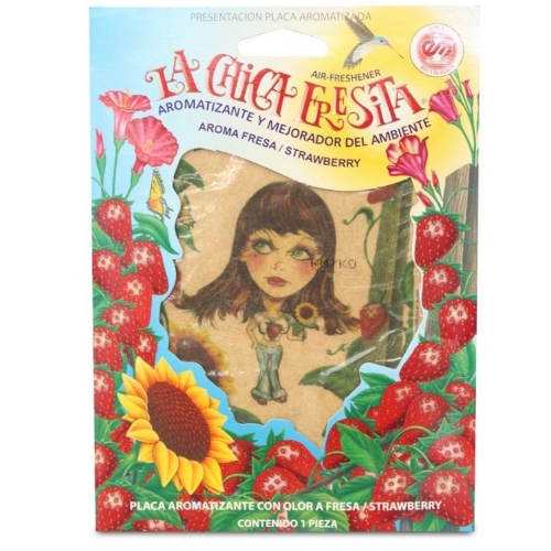 Aromatizante Chica Fresa - Repuestos y Lubricantes Vicent's
