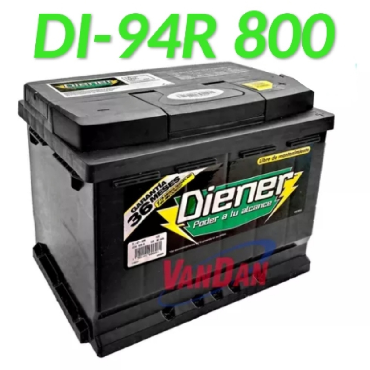 Bateria (DI-94R-800A) DIENER - Repuestos y Lubricantes Vicent's