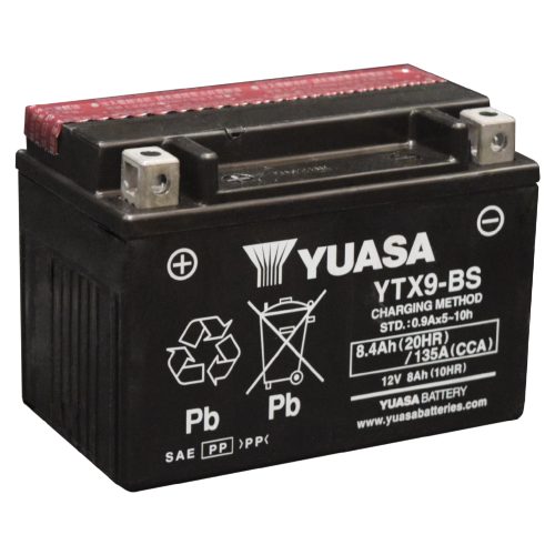 Bateria Moto Pulsar 200 NS (YTX9-BS) 12V-8AH - Repuestos y Lubricantes Vicent's