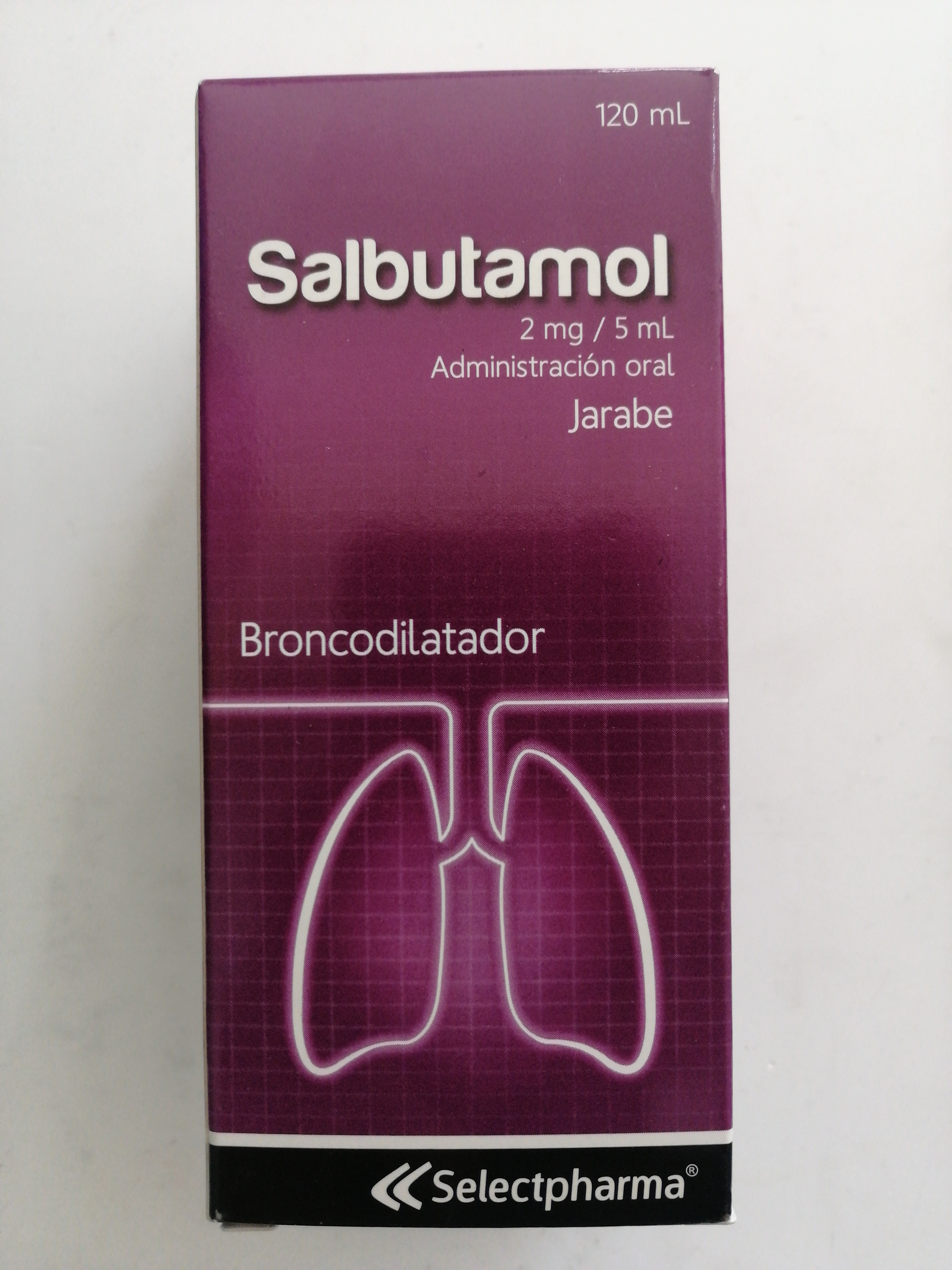 Salbutamol 2mg/5ml 120ml - Vitalis Rx