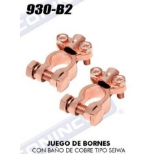 Juego de Bornes Cobre (No.930-B2=CR-135) - Repuestos y Lubricantes Vicent's