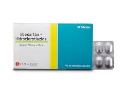IRBESARTAN + HIDROCLOROTIAZIDA 300MG+25MG TABLETAS CAPLIN - FARMACIA NUEVO MILENIO