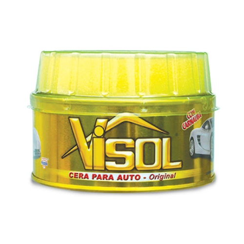 Cera en pasta Amarilla VISOL 240ml (8oz) - Repuestos y Lubricantes Vicent's