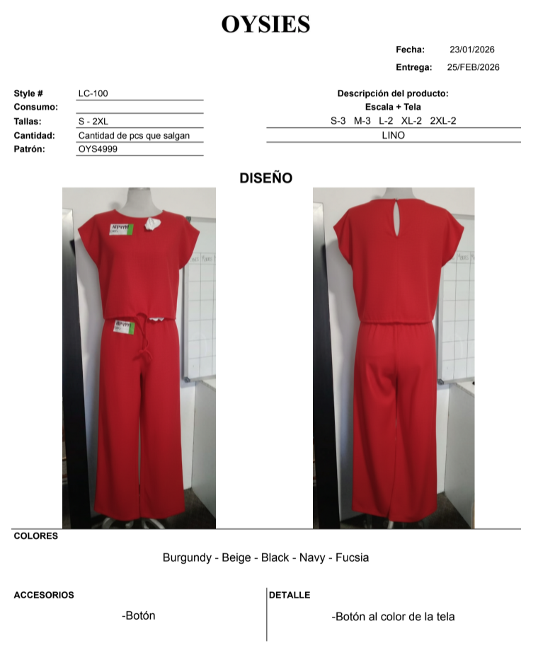 LC100 - Oysies