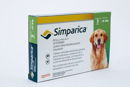 Simparica > 20 a 40 kg - Clínica veterinaria Dr. Can