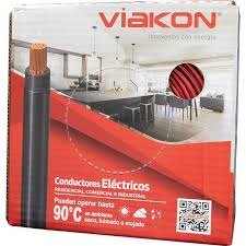 CABLE DE HILOS POR CAJA #14 NEGRO - VIAKON - MEGA