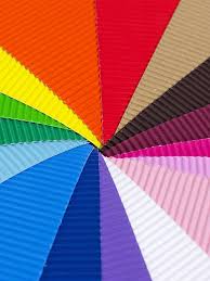 HOJA CARTULINA CORRUGADA COLORES SURTIDOS - Distribuidora Escolar Los Riscos