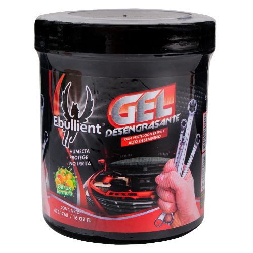 Gel Desengrasante Para Manos EBULLIENT - Repuestos y Lubricantes Vicent's