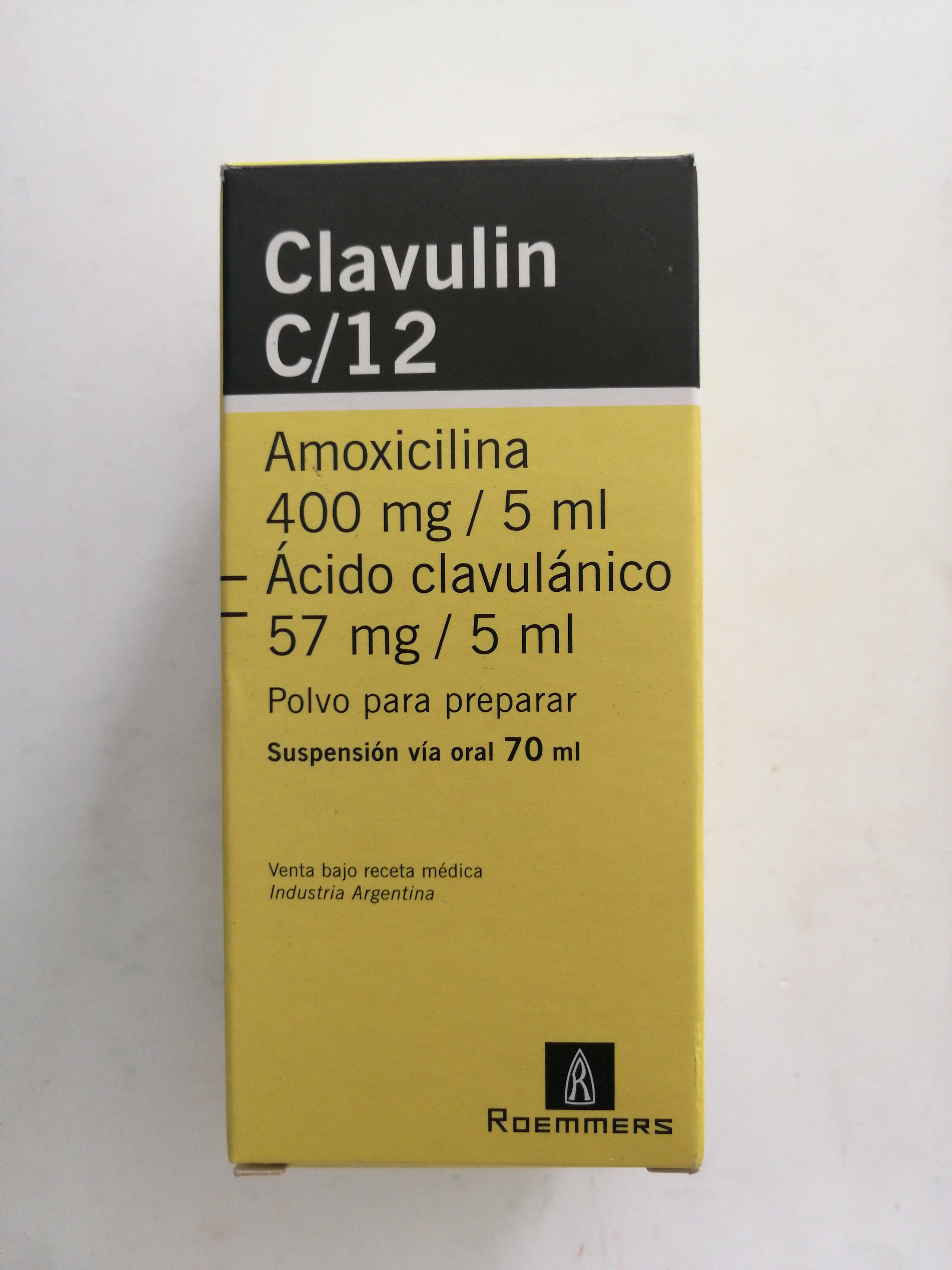 Clavulin C/12 70ml Suspencion  - Vitalis Rx