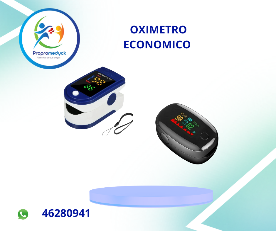 OXIMETRO AZUL NEGRO ECONÓMICO  - PROPROMEDYCK