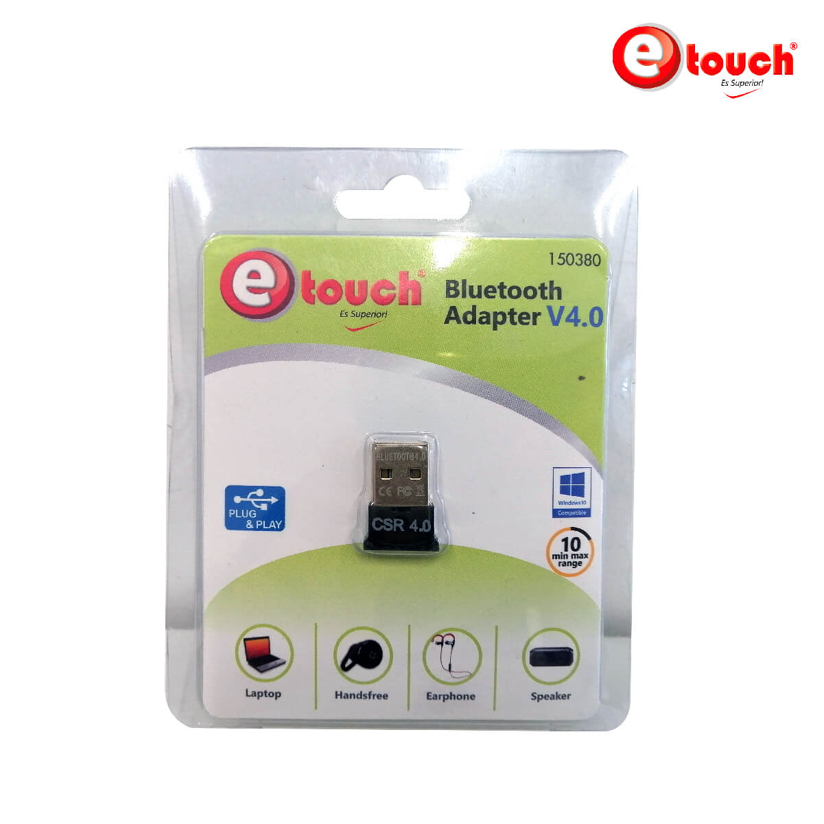 Adaptador Bluetooth USB Version 4.0 - Corporación Hightechnology