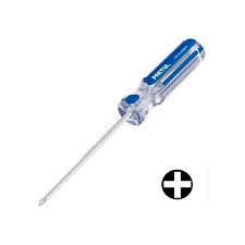 DESARMADOR CRUZ MANGO AZUL .3/16 X 4" (21473) - PRETUL - MEGA