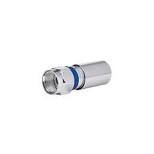 CONECTOR DE COMPRESION HEMBRA PARA TV DE CABLE COAXIAL EL PAR 48328 - VOLTECH - MEGA