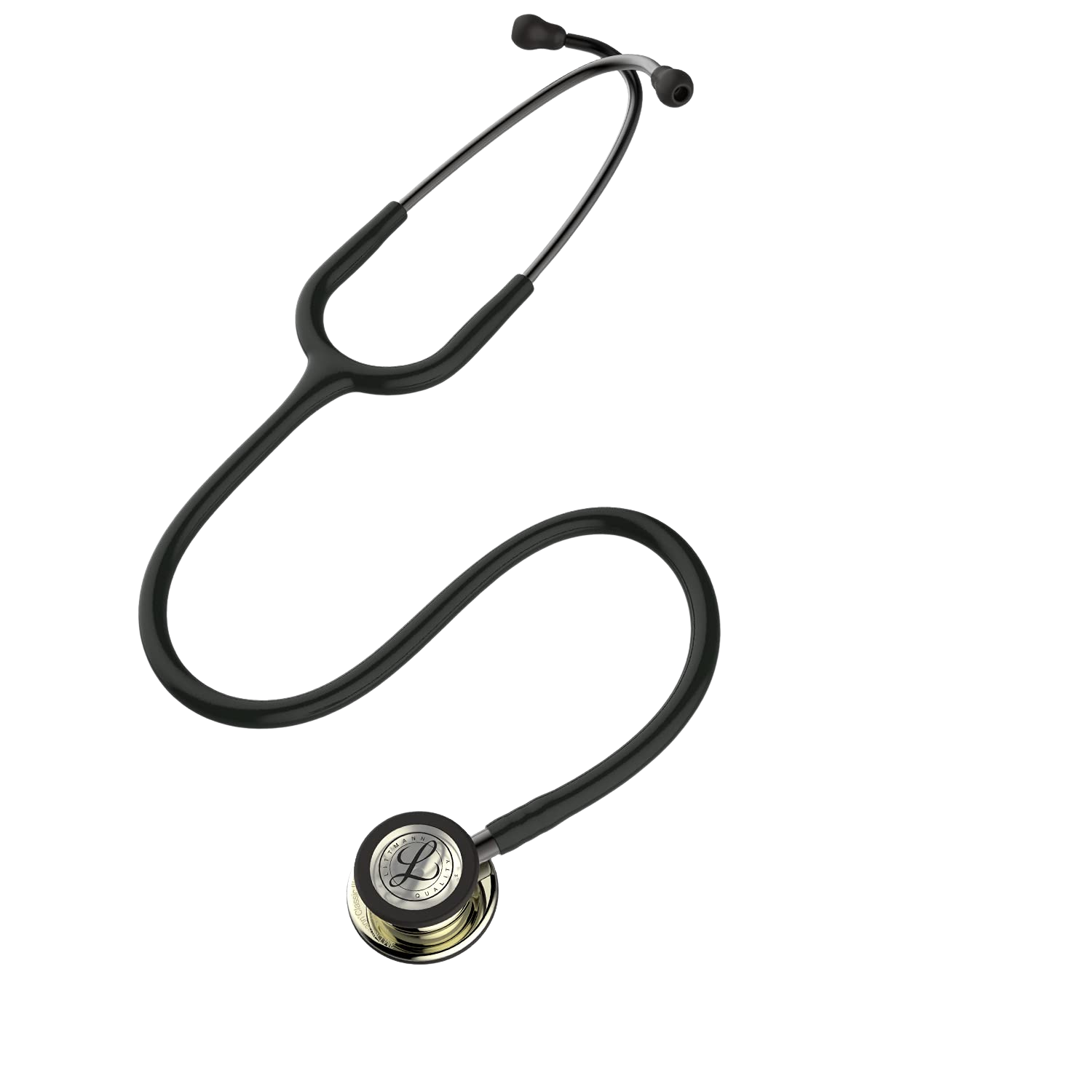 ESTETOSCOPIO LITTMANN CLASSIC III 5861 BLACK & CHAMPAGNE FINISH  - Proveedora De Salud Total, Sociedad Anonima