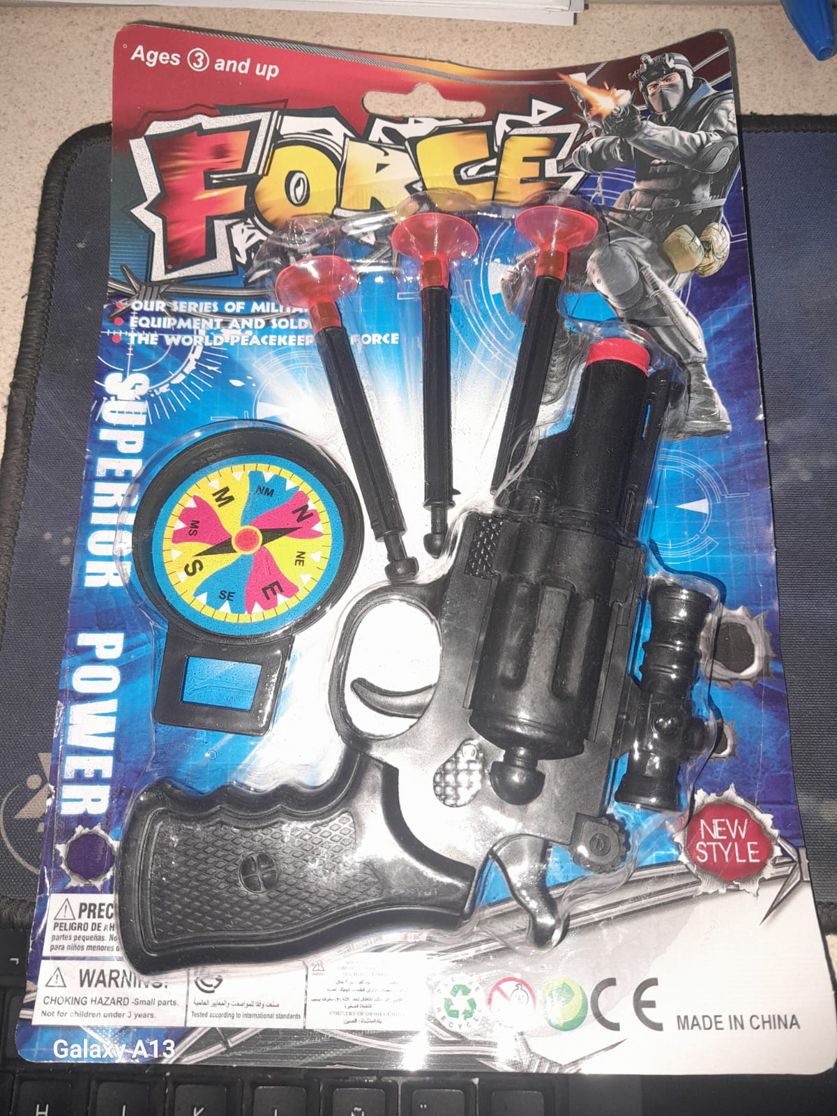 PISTOLA DE DARDOS BLISTER ICISA - VARIEDADES EL TRIUNFO