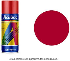 PINTURA EN ESPRAY ROJO TOMATE -ACUARIO - MEGA