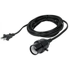 EXTENCION PORTA LAMPARA CON CABLE  6M (47143) - VOLTECK - MEGA