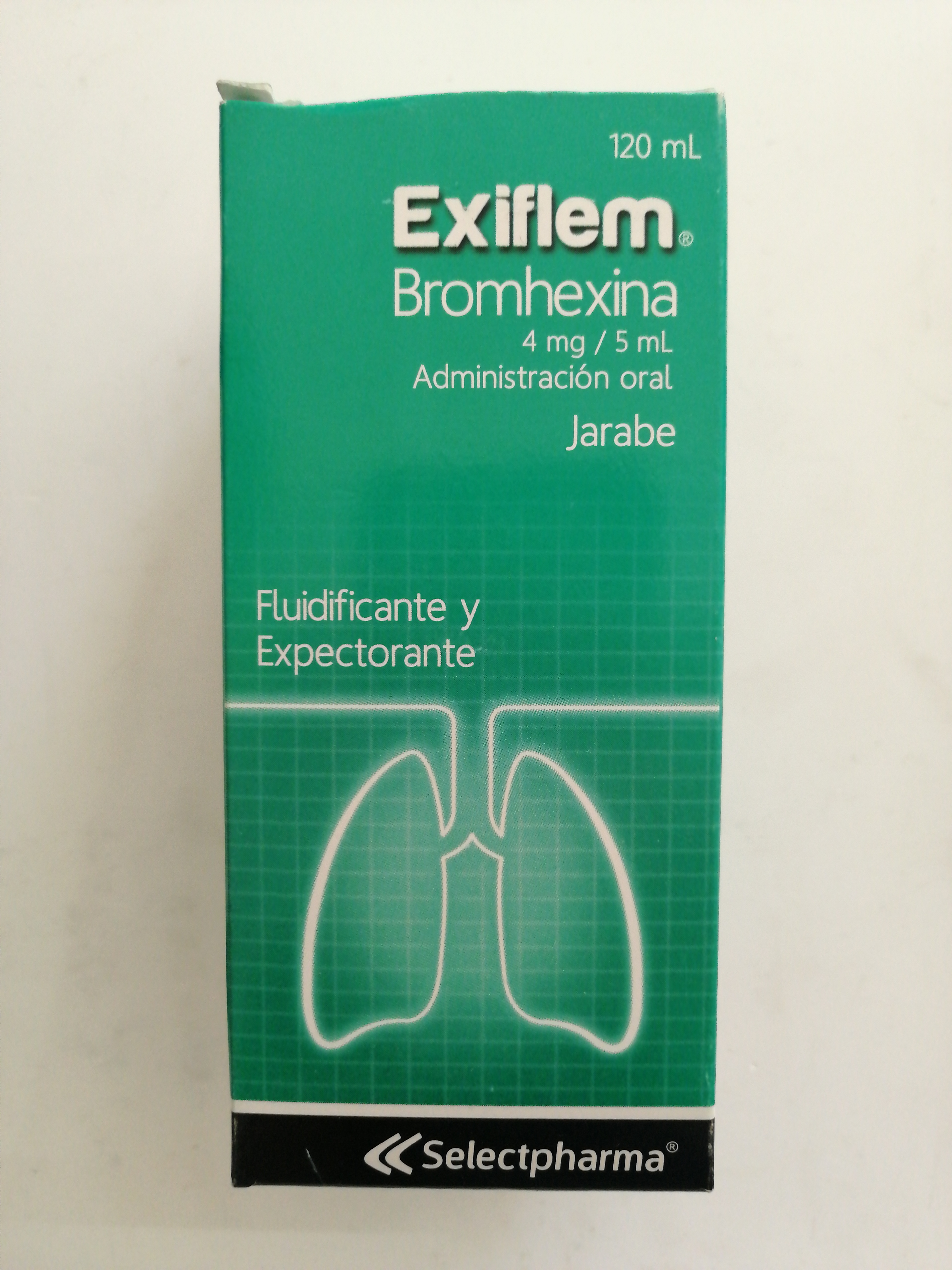 Exiflem 4mg/5ml (bromhexina) S - Vitalis Rx