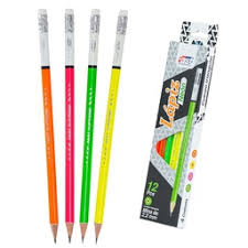 LÁPIZ FAST FLUORECENTE TRIANGULAR - Distribuidora Escolar Los Riscos