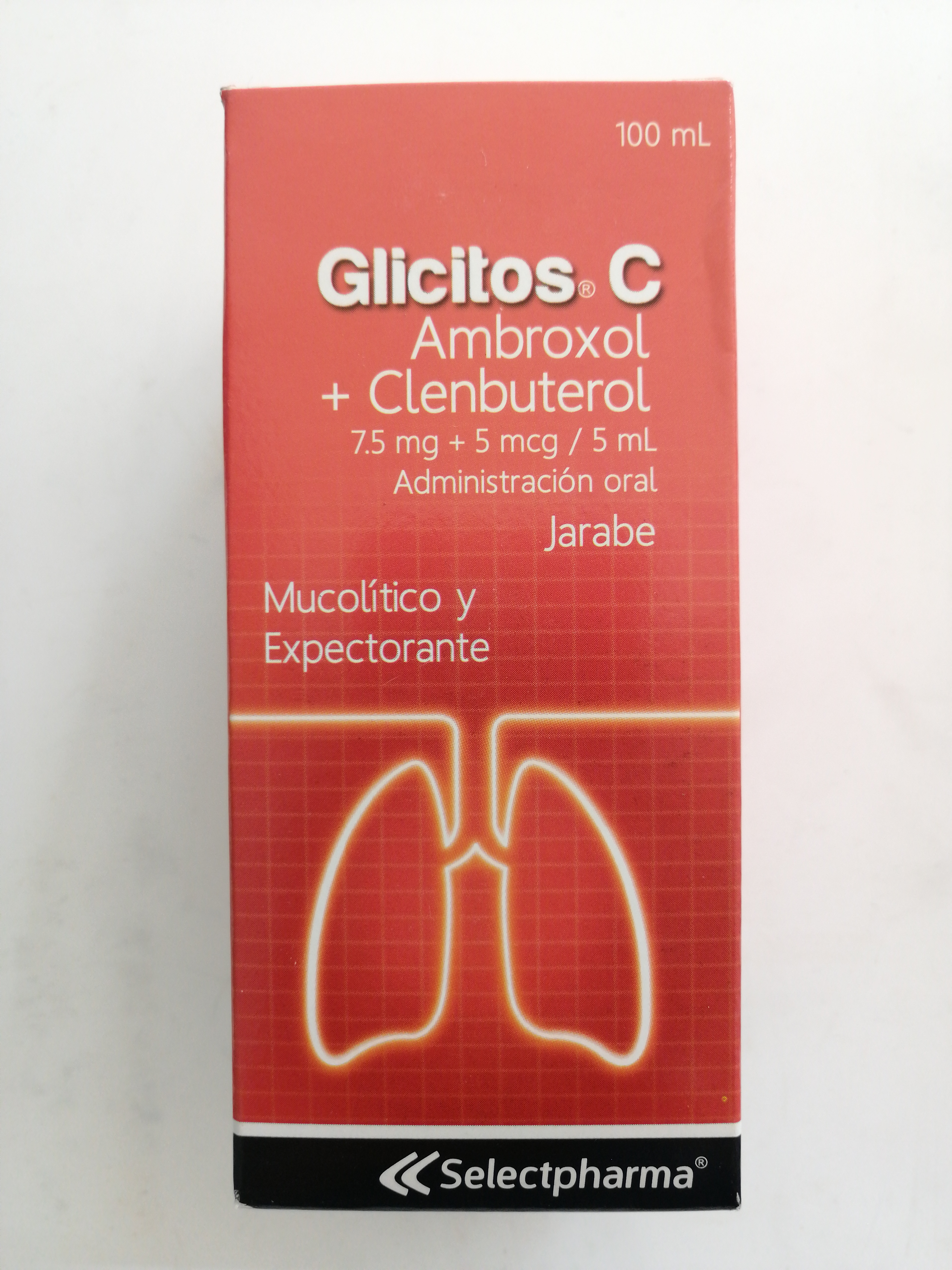 Glicitos C (Ambroxol/clembuterol) 100ml - Vitalis Rx