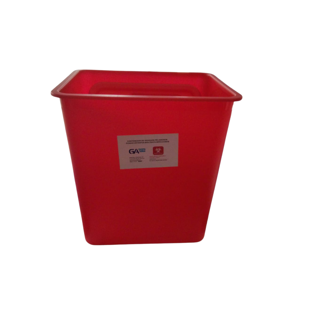DESCARTADOR DE CORTOPUNZANTES DE 10 Lts - Proveedora De Salud Total, Sociedad Anonima
