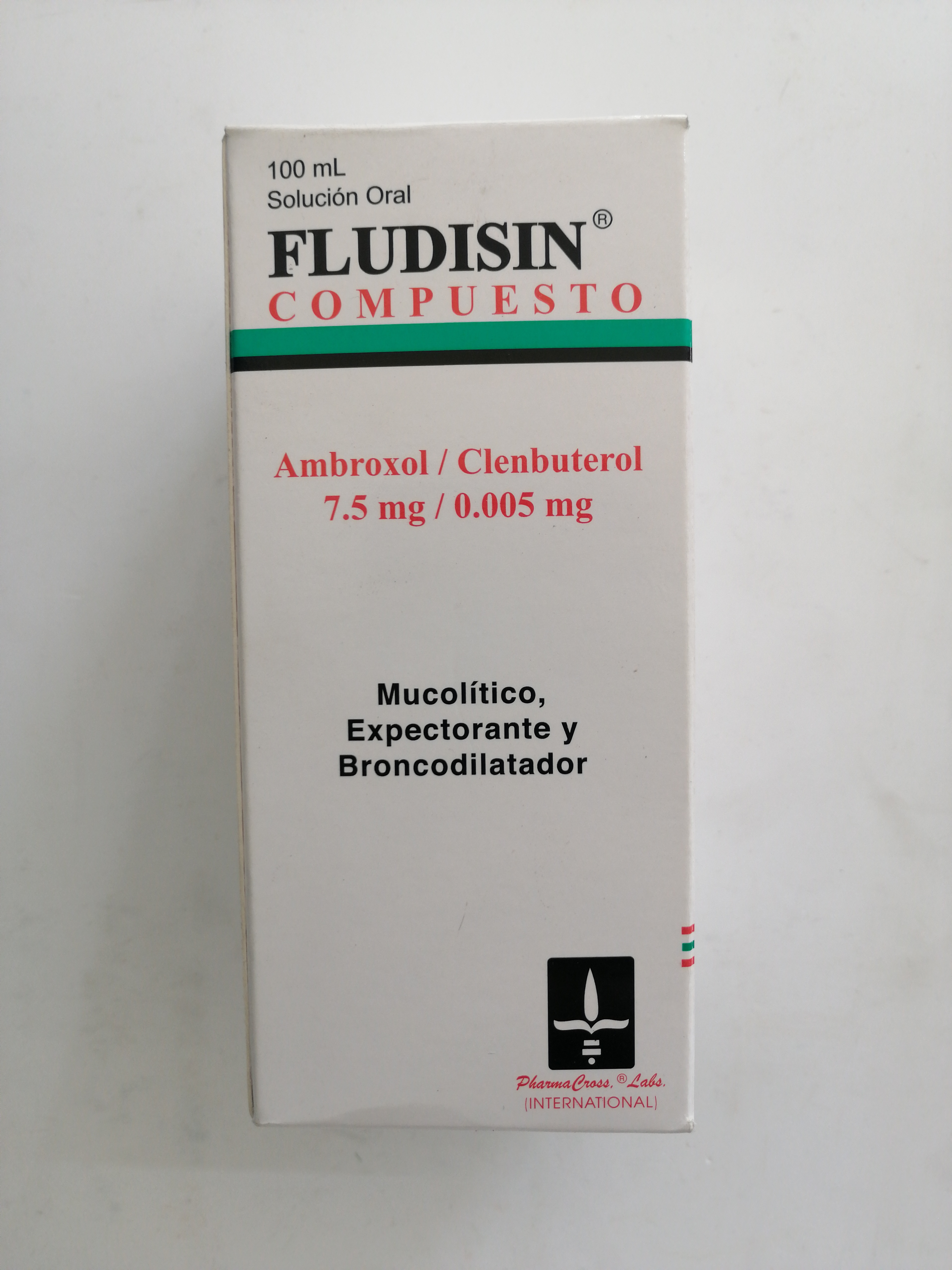 Fludisin Compuesto 100ml (Ambroxol/clembuterol) - Vitalis Rx