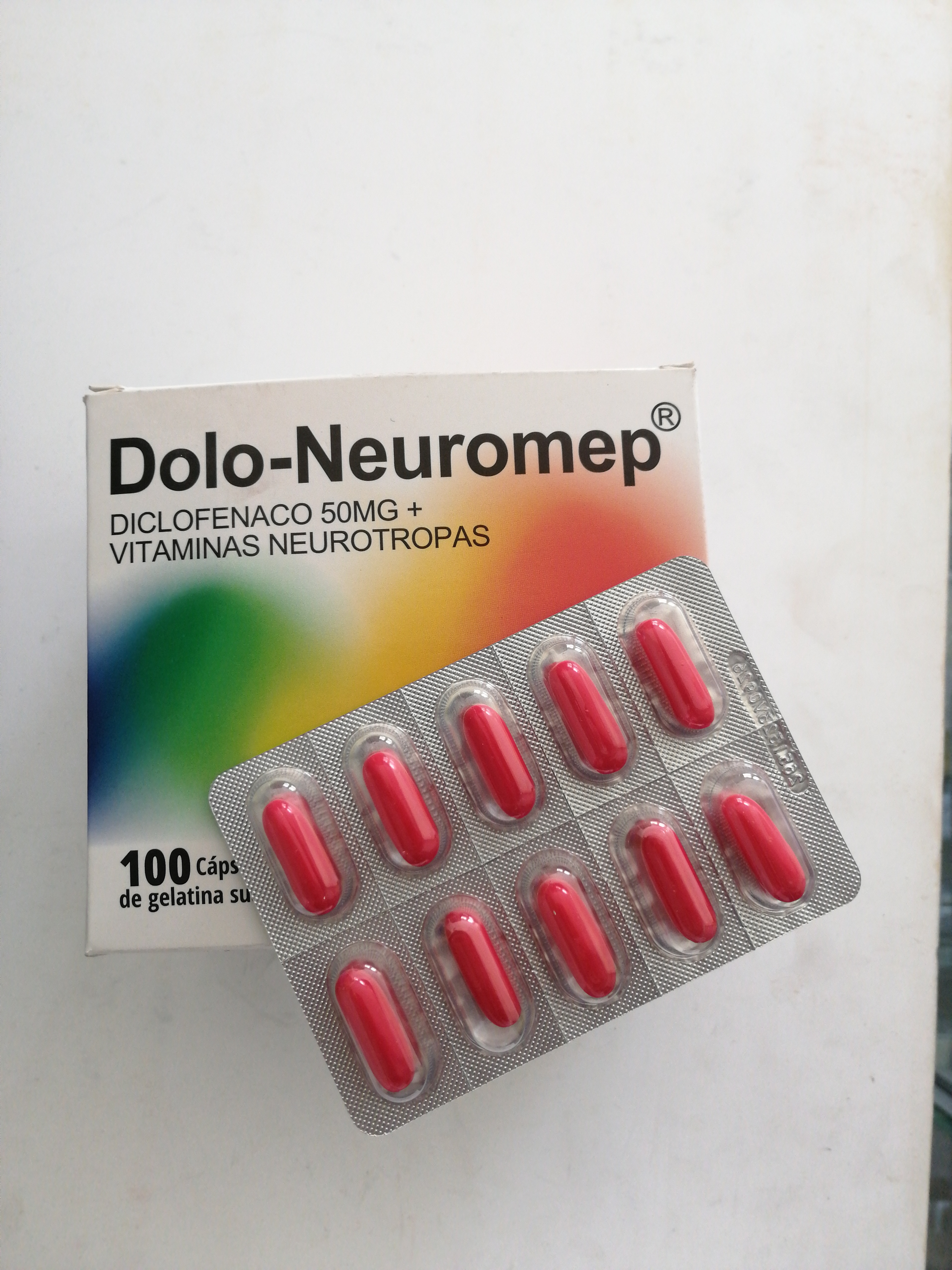 Blister Dolo-Neuromep - Vitalis Rx