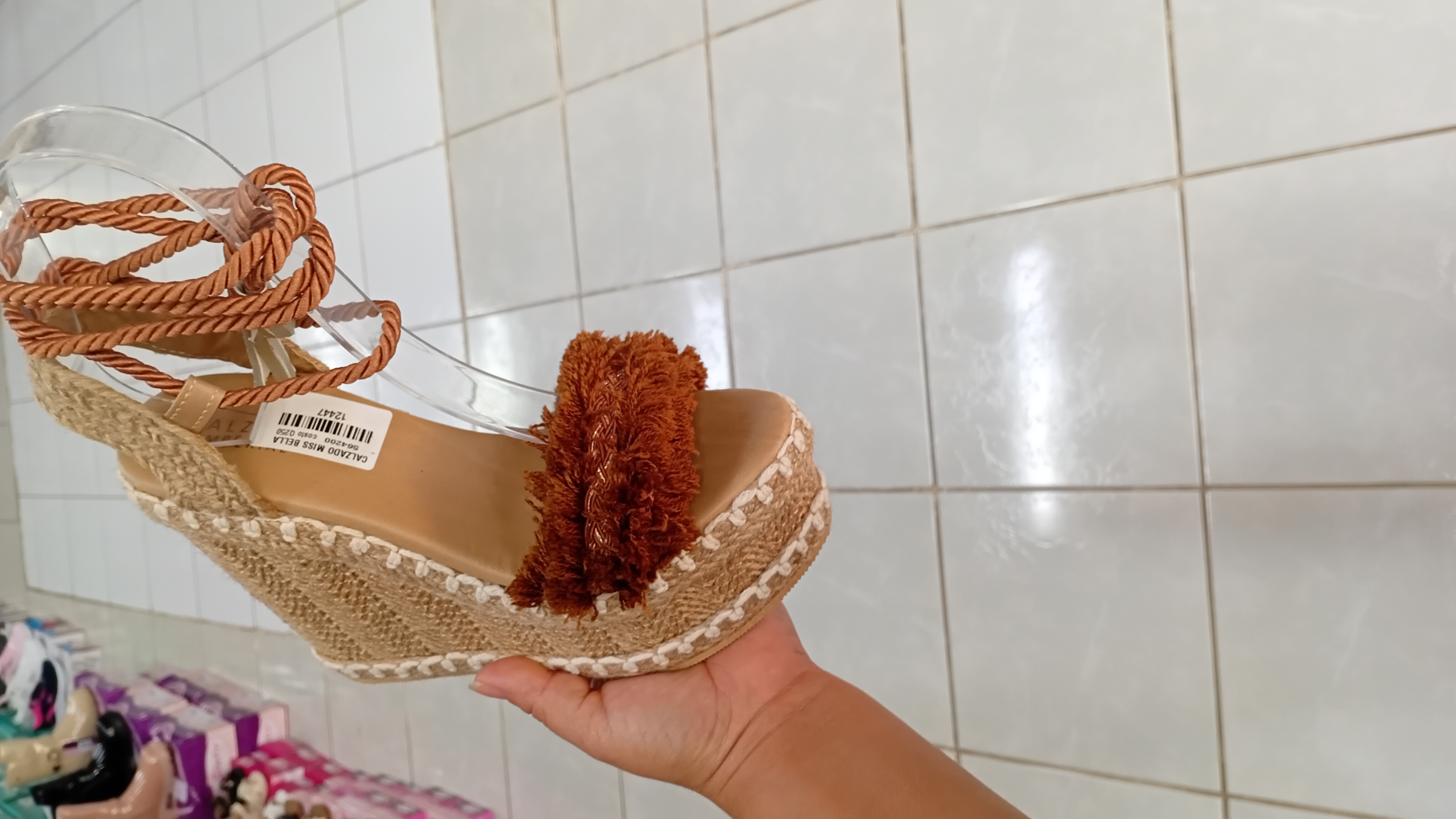 Sandalia Alta Mexicna Leon - MISS BELLA ZAPATERIA