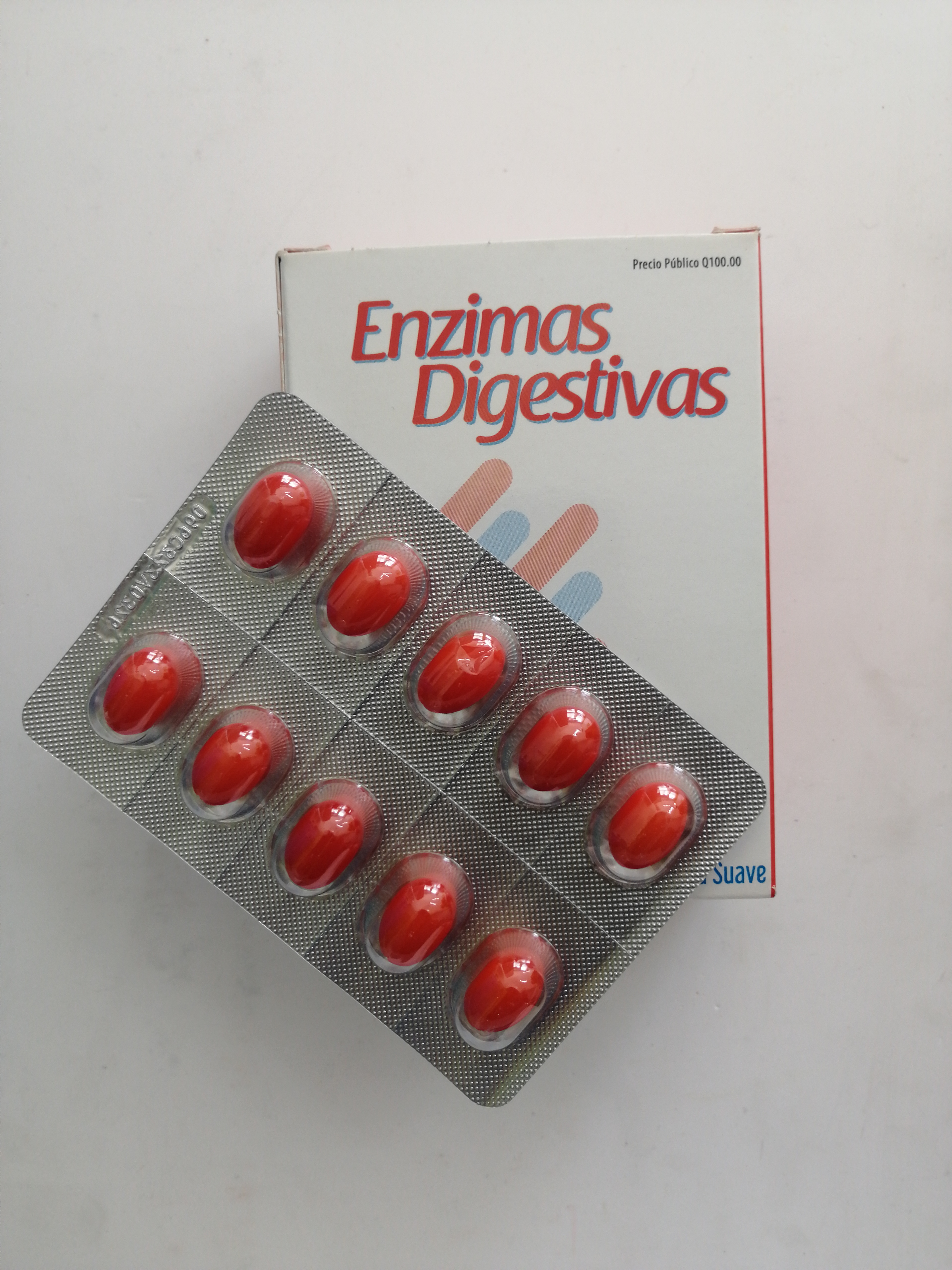 Unidad Enzimas Digestivas DCM - Vitalis Rx