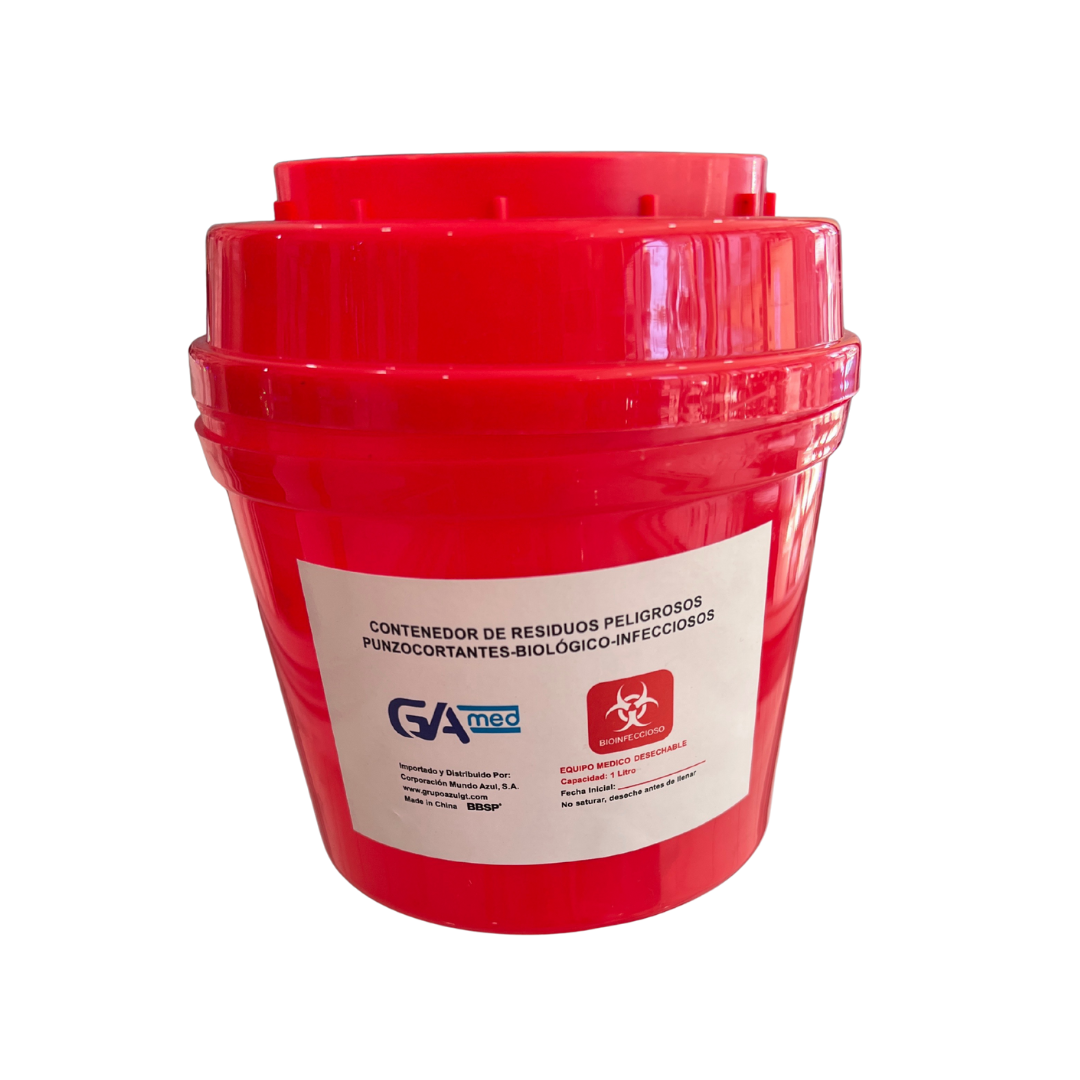 DESCARTADOR DE CORTOPUNZANTES DE 1 Lt - Proveedora De Salud Total, Sociedad Anonima