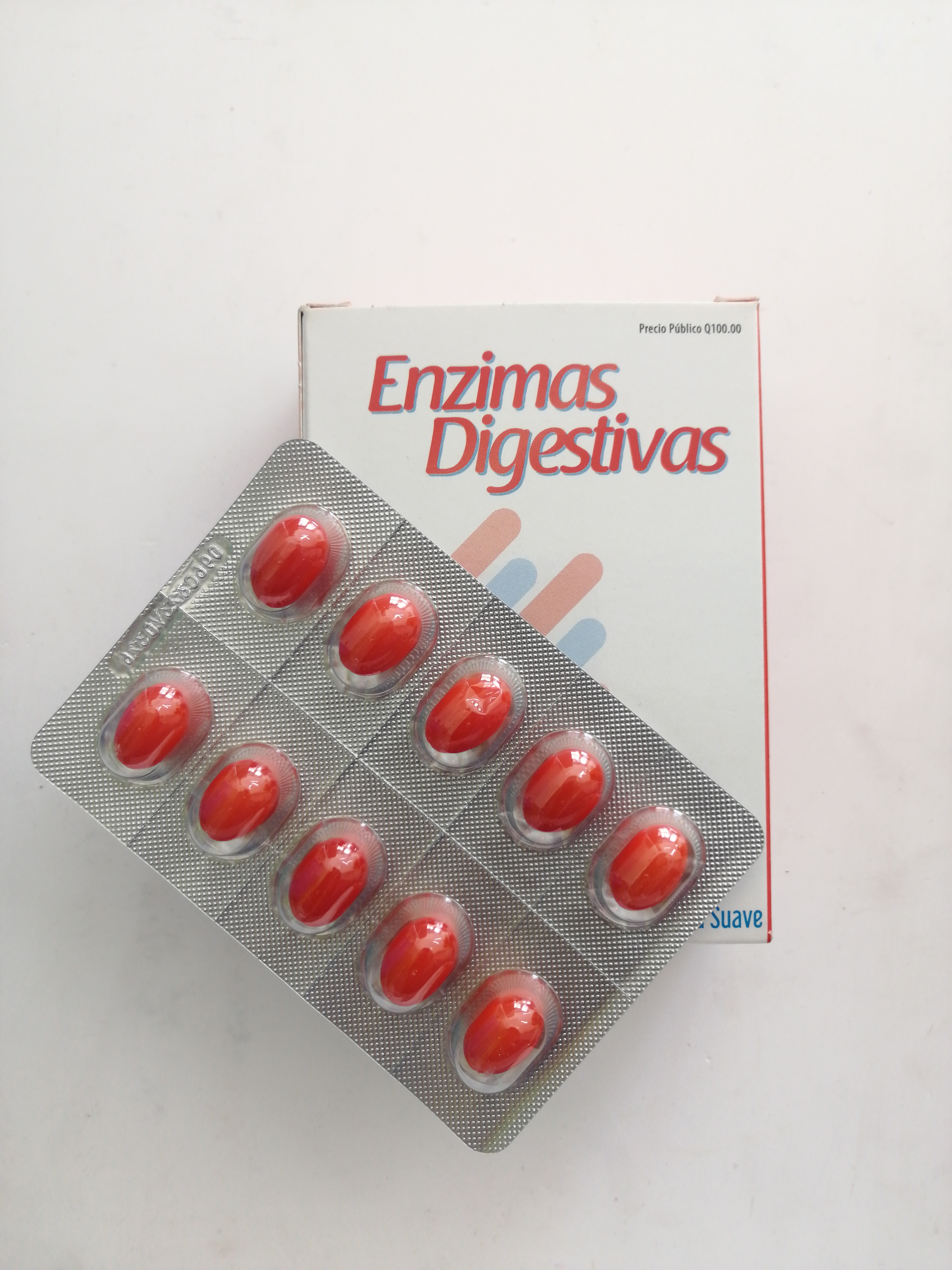 Blister Enzimas Digestivas DCM - Vitalis Rx