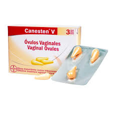 CANESTEN V  OVULOS VAGINALES (Clotrimazol 200mg)  *3/DIAS - FARMACIA NUEVO MILENIO